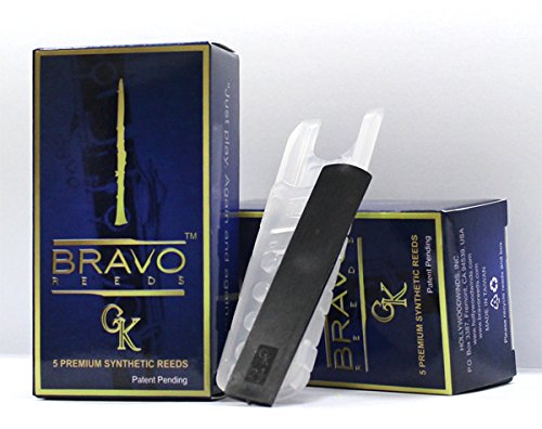 0181816000924 - BRAVO BR-C35 BB CLARINET SYNTHETIC REEDS, STRENGTH 3.5, BOX OF 5