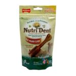 0018214818489 - NUTRI DENTAL NATURAL FILET MIGNON FLAVORED SMALL DENTALAL DOG CHEWS RESEALABLE POUCH