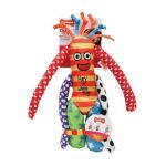 0018214823872 - DURA TOY FLOPPY FRED MULTI COLORED LARGE