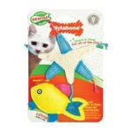 0018214825913 - INSERT-A-TREAT TREAT HOLDER WITH CATNIP CAT TOY STYLE CAT-CH OF DAY