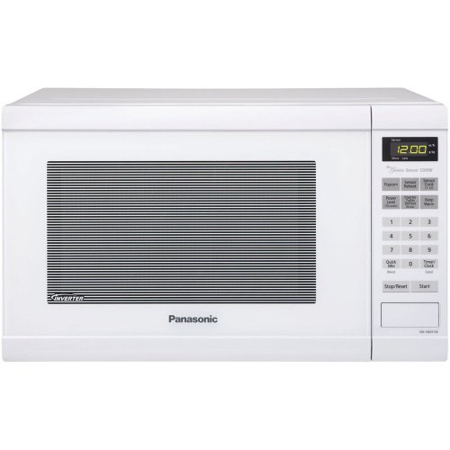 0182682380301 - PANASONIC NN-SN651W WHITE 1200W 1.2 CU. FT. COUNTERTOP MICROWAVE OVEN WITH INVERTER TECHNOLOGY