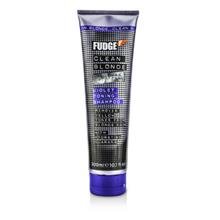 0018295913844 - FUDGE CLEAN BLONDE VIOLET TONING SHAMPOO (REMOVES YELLOW TONES FROM BLONDE HAIR) 300ML/10.1OZ