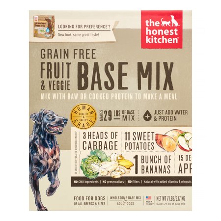 0183413000963 - THE HONEST KITCHEN PREFERENCE: BASE-MIX DOG FOOD, 7 LB