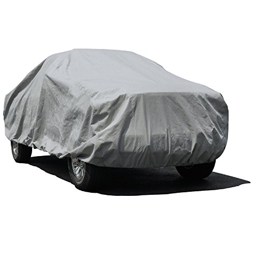 0018397766041 - BUDGE LITE TRUCK COVER FITS LONG BED STANDARD CAB PICKUPS UP TO 228 INCHES, TB-4 - (POLYPROPYLENE, GRAY)