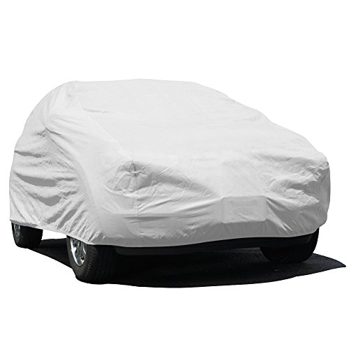 0018397781136 - BUDGE PREMIER SUV COVER FITS LARGE SUVS UP TO 229 INCHES, UK-3 - (DUPONT TYVEK, WHITE)