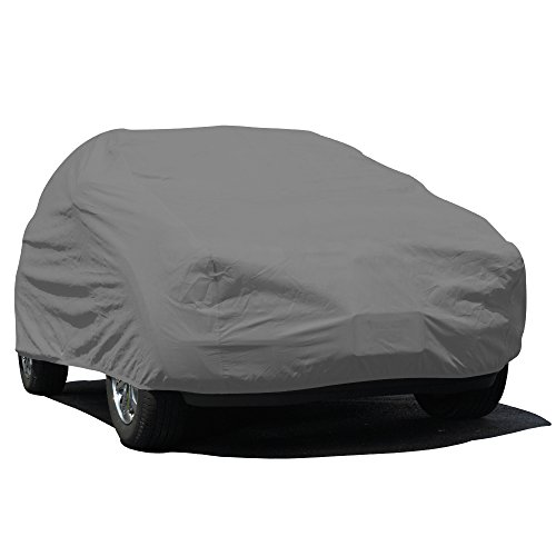 0018397794013 - BUDGE SHIELD SUV COVER FITS MEDIUM SUVS UP TO 186 INCHES, USD-1 - (DUPONT TYVEK, GRAY)