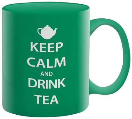 0184709470095 - AQUARIUS COFFEE MUG, KEEP CALM AND DRINK TEA
