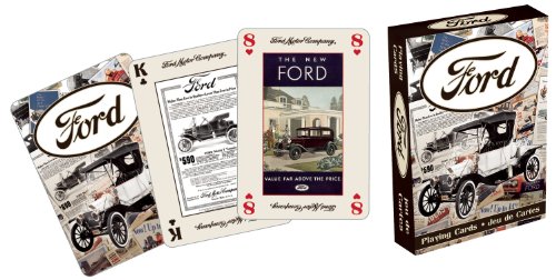 0184709522435 - FORD HERITAGE PLAYING CARD GAME