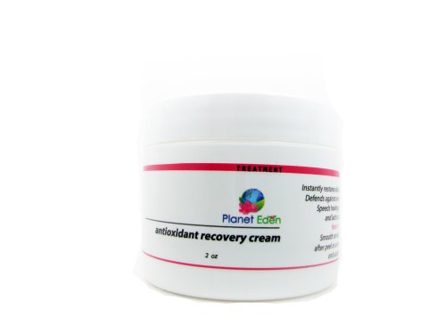 0018485895202 - 100% NATURAL ANTIOXIDANT RECOVERY CREAM FOR MATURE SKIN- SOOTHES AND HEALS WITH DEEP MOISTURE AND HYALURONIC ACID - EXCELLENT FOR SKIN PEELS- INTENSE MOISTURE - 2 OZ JAR