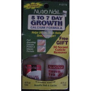0018515127730 - 5 TO 7 DAY GROWTH CALCIUM FORMULA WITH FREE 30 SECOND CUTICLE REMOVER 0.45