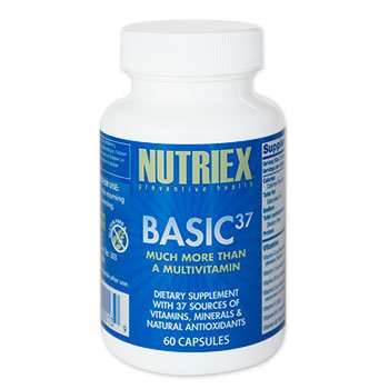 0185746000139 - NUTRIEX BASIC 37 - COMPREHENSIVE MULTIVITAMIN WITH MINERALS AND ANTIOXIDANTS