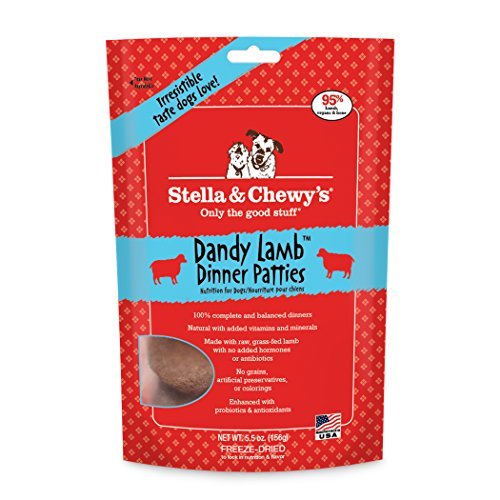 0186011000175 - STELLA & CHEWY'S FREEZE DRIED DANDY LAMB DOG FOOD, 5.5 OUNCE