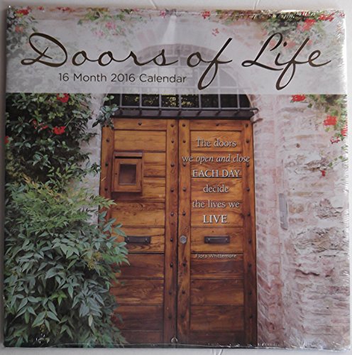 0018697034703 - DOORS OF LIFE 16 MONTH WALL CALENDAR FOR 2016