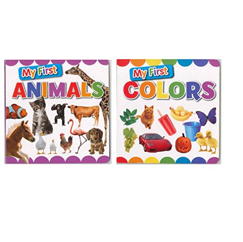 0018697061068 - SET OF 2 MY FIRST BOARD BOOKS FOR KIDS: COLORS & ANIMALS. PAPER CRAFT