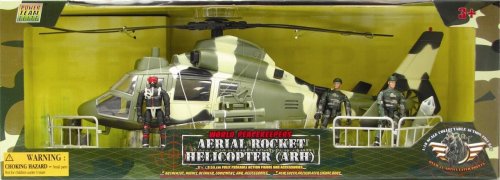 0018859770418 - POWER TEAM ELITE WORLD PEACE KEEPERS - AERIAL ROCKET HELICOPTER ARH