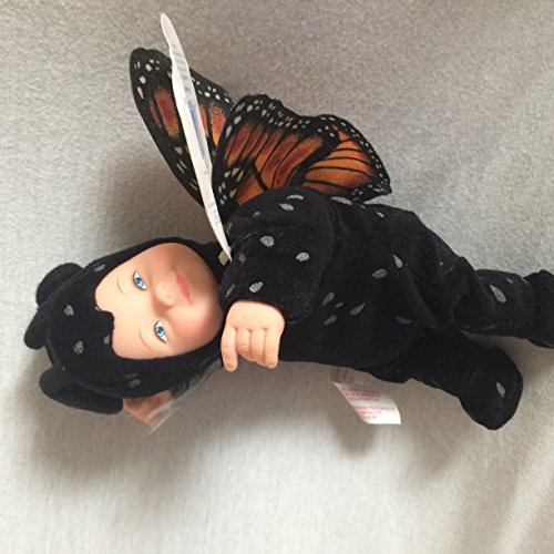 0018876259415 - BABY BUTTERFLIES BY ANNE GEDDES 9 PLUSH BEAN FILLED DOLL