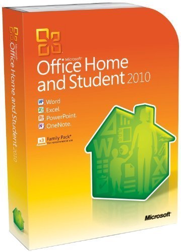 1889284041263 - MICROSOFT OFFICE HOME AND STUDENT 2010 32/64-BIT - FAMILY PACK - 3 USERS