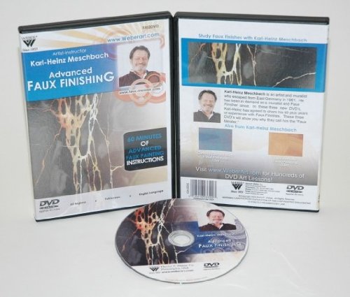 0018918033027 - MARTIN - F. WEBER 3302DVD MESCHBACH DVD STUDIES OF FAUX FINISHING OIL PAINTING 1 HOUR