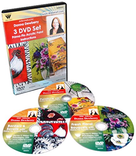 0018918036097 - WEBER DEWBERRY 3 DISC SET PRIMA-FLO ACRYLIC DVD