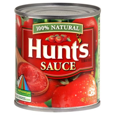 1893444677896 - HUNTS 100% NATURAL TOMATO SAUCE (CASE PACK OF 12)