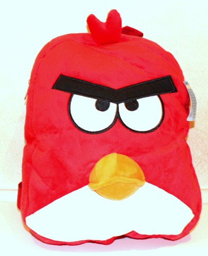 0189707731827 - ANGRY BIRDS RED PLUSH BLACKPACK 14 + FREE TOTE BAG