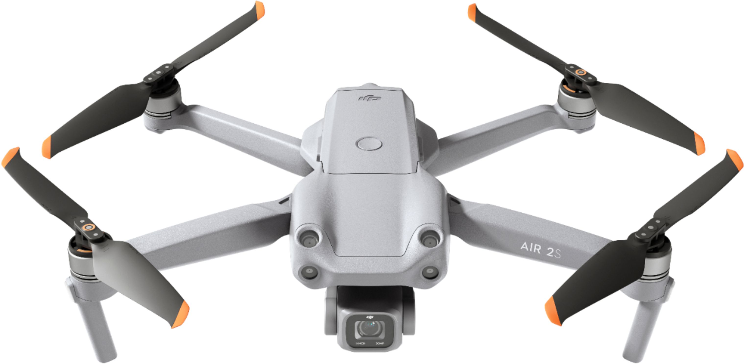 0190021036574 - DJI AIR 2S - DRONE QUADCOPTER UAV WITH 3-AXIS GIMBAL CAMERA, 5.4K VIDEO, 1-INCH CMOS SENSOR, 4 DIRECTIONS OF OBSTACLE SENSING, 31-MIN FLIGHT TIME, MAX 7.5-MILE VIDEO TRANSMISSION, MASTERSHOTS, GRAY