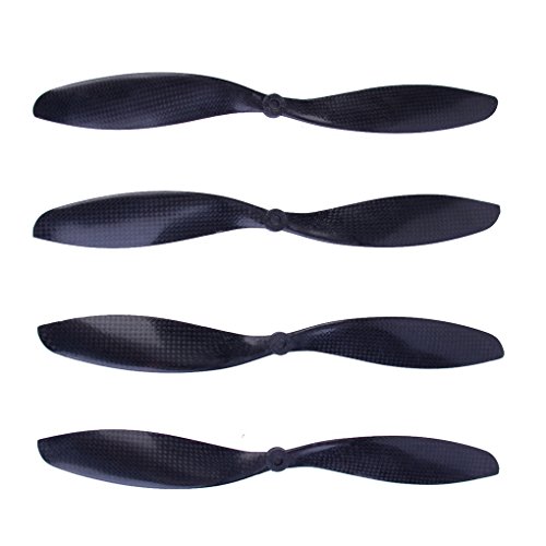 0019005163832 - RUNBU 10*4.5 CARBON FIBER PROPELLERS PROPS CW/CCW 1045 FOR RC MULTI-COPTER