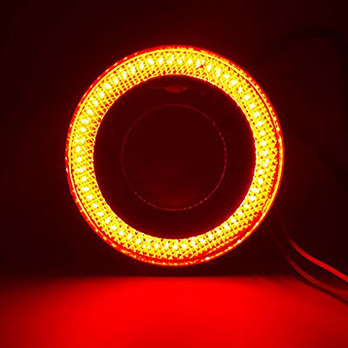 0019006005353 - MEIDUS 2PCS 2.5/3.0/3.5 WATERPROOF PROJECTOR LED FOG LIGHT WITH LENS RINGS COB