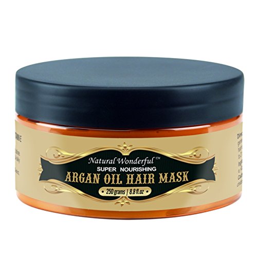 0190073602185 - NATURAL WONDERFUL ARGAN OIL HAIR MASK REPAIR AND MOISTURIZE DRY, DAMAGED OR COLOR TREATED HAIR, FOR ALL HAIR TYPES 8.8 OZ