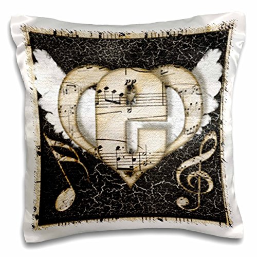 0190133231409 - 3DROSE PC_102865_1 SONG ANGEL INITIAL LETTER E-PILLOW CASE, 16 BY 16