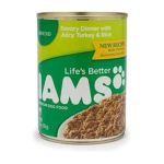 0019014025176 - DOG FOOD GROUND SAVORY DINNER WITH JUICY TURKEY & RICE CANS