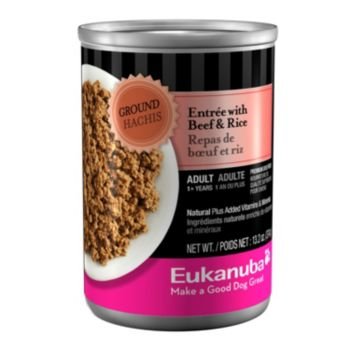 0019014028450 - EUKANUBA GROUND ENTREE CAN DOG FOOD BEEF