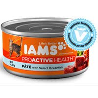 0019014043439 - IAMS PROACTIVE HEALTH ADULT PATE WITH SELECT OCEANFISH CANNED CAT FOOD