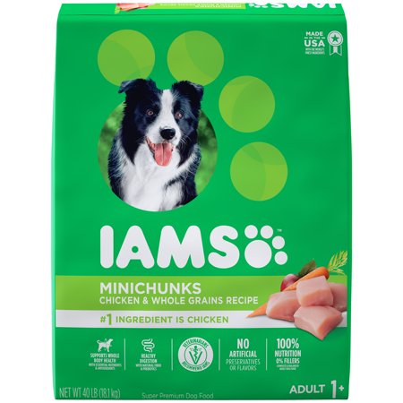 0019014707270 - IAMS PROACTIVE HEALTH ADULT MINICHUNKS PREMIUM DOG FOOD, 40 LBS