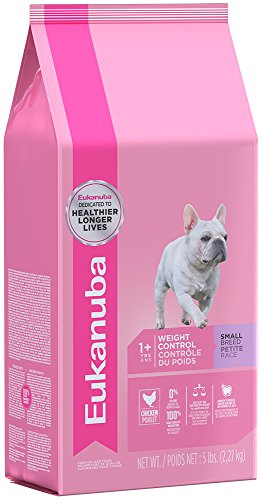 0019014710980 - EUKANUBA ADULT SMALL BREED WEIGHT CONTROL DOG FOOD 5 POUNDS