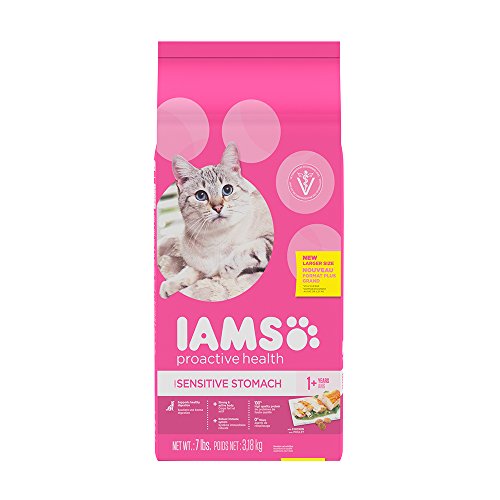 0019014712366 - IAMS PROACTIVE HEALTH SENSITIVE STOMACH DRY CAT FOOD 7 POUNDS
