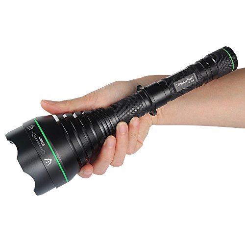0190186000212 - UNIQUEFIRE NEW ARRIVEL UF1508 BLACK IR 850NM T67 INFRARED LIGHT NIGHT VISION FLASHLIGHT ADJUSTABLE FOCUS ZOOMABLE TORCH FOR NIGHT HUTING (ONLY T67 TORCH)