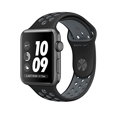 0190198200198 - APPLE WATCH NIKE+ 42MM SPACE GRAY ALUMINUM CASE WITH BLACK/COOL GRAY NIKE SPORT BAND