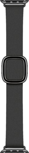 0190199239289 - LEATHER MODERN BUCKLE FOR APPLE WATCH™ 40MM - SMALL - BLACK