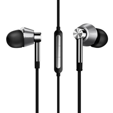 0190280100078 - 1MORE TRIPLE DRIVER IN-EAR HEADPHONES WITH IN-LINE MICROPHONE AND REMOTE