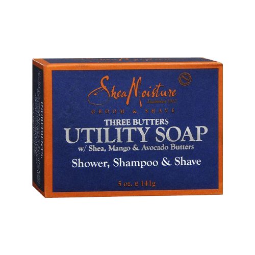 0190283020816 - SHEA MOISTURE MEN'S UTILITY SOAP, 5 OUNCE