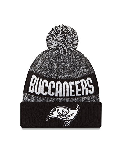 0190290403015 - NFL TAMPA BAY BUCCANEERS 2016 SPORT KNIT BEANIE, ONE SIZE, BLACK/WHITE