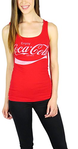0190344042603 - COCA COLA WOMENS TANK TOP X-LARGE RED