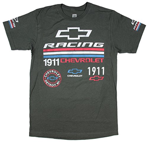 0190371059971 - CHEVROLET CHEVY RACING 1911 GRAPHIC T-SHIRT - LARGE