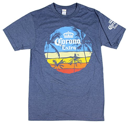 0190371179624 - CORONA EXTRA BEER SUNSET GRAPHIC LICENSED T-SHIRT (XX-LARGE)