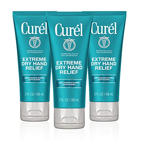 0019045279296 - CURÉL EXTREME DRY HAND DRYNESS RELIEF, TRAVEL SIZE HAND CREAM, EASILY ABSORBED HAND CREAM FOR LONG-LASTING RELIEF AFTER WASHING HANDS, 3 OUNCE (PACK OF 3), WITH EUCALYPTUS EXTRACT