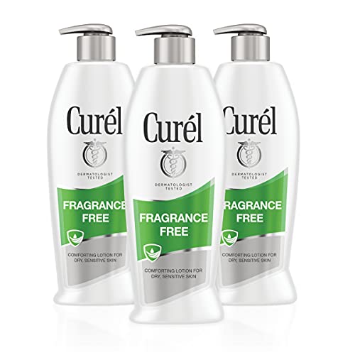 0019045279487 - CURÉL FRAGRANCE FREE COMFORTING BODY LOTION, BODY AND HAND MOISTURIZER FOR DRY, SENSITIVE SKIN, 13 OUNCE (PACK OF 3), WITH ADVANCED CERAMIDE COMPLEX, REPAIRS MOISTURE BARRIER