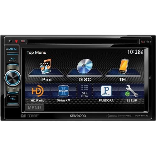 0019048206022 - KENWOOD DDX491HD EXCELON DOUBLE-DIN 6.1 DVD RECEIVER WITH BUILT-IN BLUETOOTH
