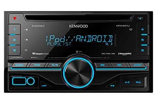 0019048210852 - KENWOOD DPX301U DOUBLE DIN CD RECEIVER WITH FRONT USB & AUX INPUTS