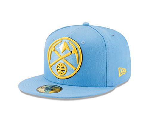 0190531497087 - NBA DENVER NUGGETS LOGO GRAND FITTED 59FIFTY CAP, 7, BLUE